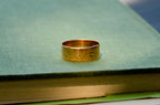 Victorian Engraved Swallow Motif Cigar Band