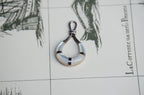 Vintage Mother of Pearl Inlay Knot Pendant