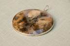 Vintage Dendritic Agate Disc Pendant