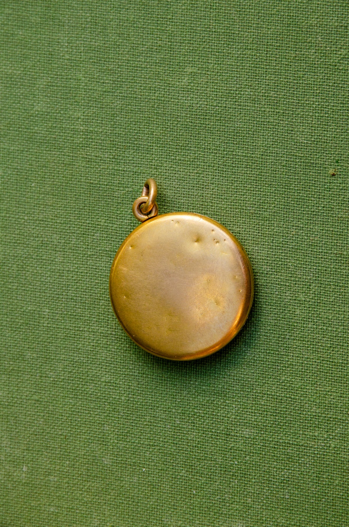 Art Nouveau Iris Repoussé Locket