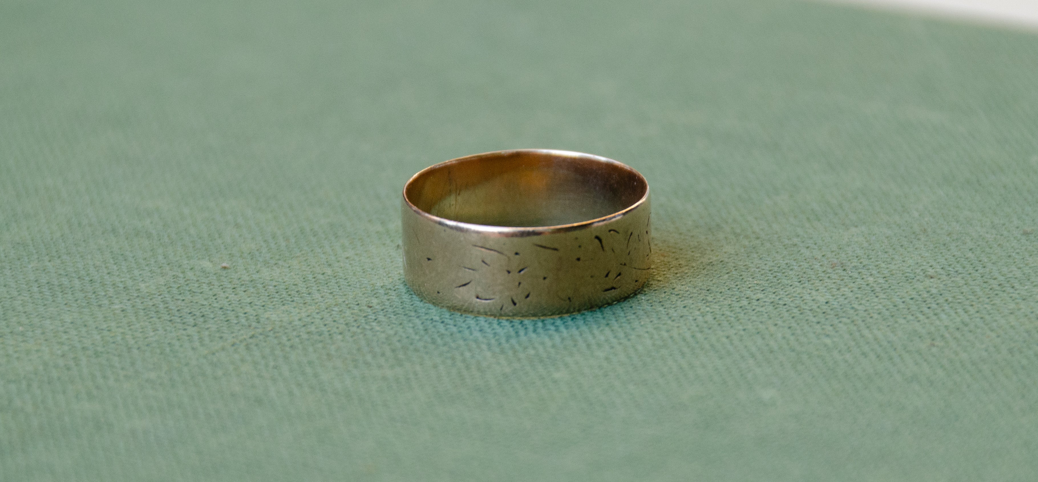 Victorian Engraved Swallow Motif Cigar Band